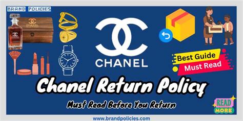 chanel return policy perfume